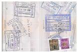 (8/14): Wiza jordaska<br>Potwierdzenia wjazdu / wyjazdu - Maroko, Jordania