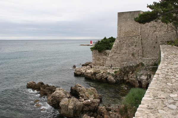 Chorwacja - Krk - widok na morze.
