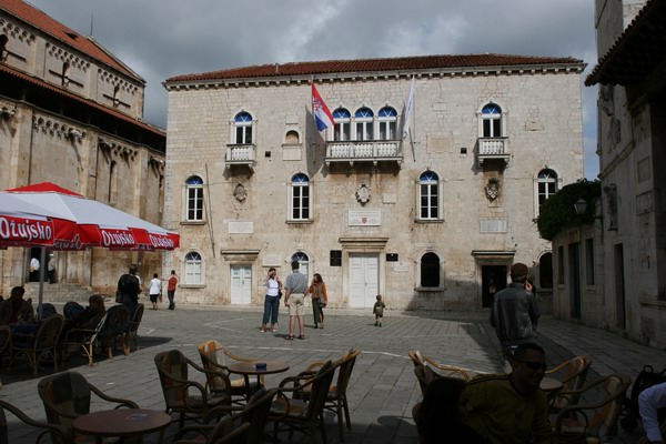 Chorwacja - Trogir - plac Jana Pawa II.