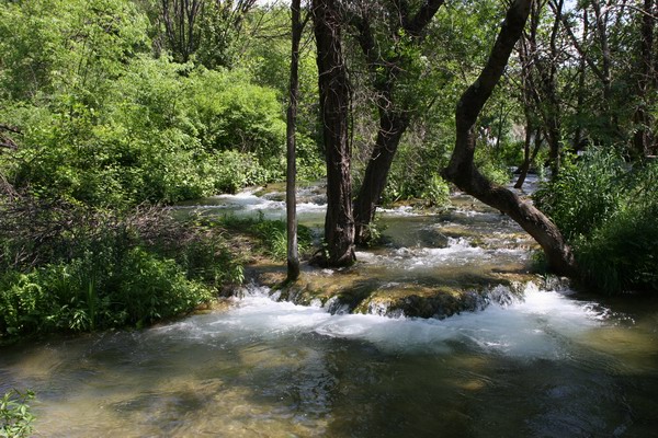 Chorwacja - Park Narodowy Rzeki Krk - rozlewiska Krk'a'.
