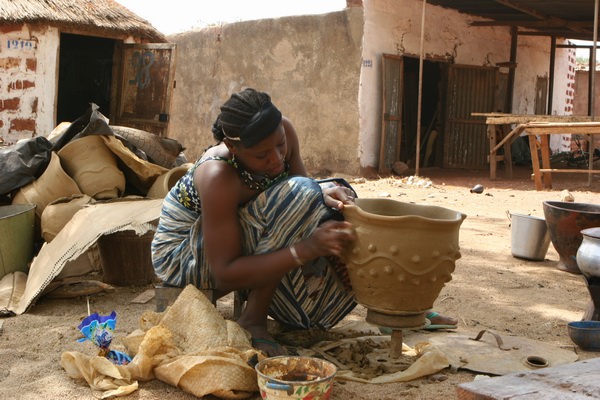 Bobo-Dioulasso - wyrób ceramiki.