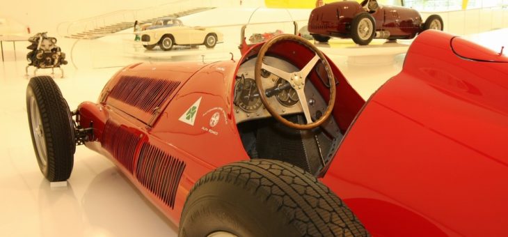 Galeria zdjęć z muzeum Ferrari
