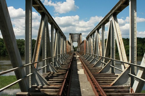 Most kolejowy Stany – Nowa Sól