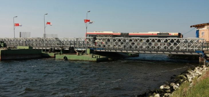 Pływający most w Sobieszewie